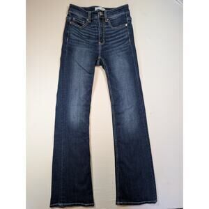 BKE Parker Bootcut Jeans Dark Wash High Rise Stretch Denim Size 24(26)x31
